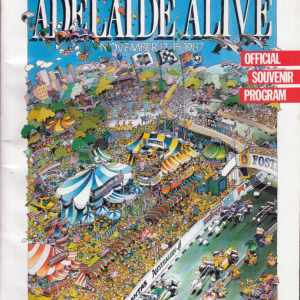 1987 Australian Grand Prix program
