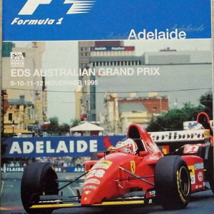 1995 Australian Grand Prix program