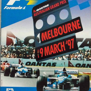 1997 Australian Grand Prix program