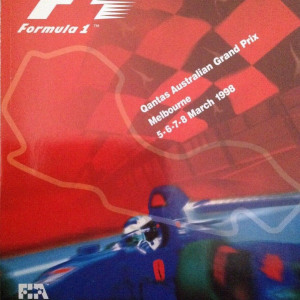 1998 Australian Grand Prix program