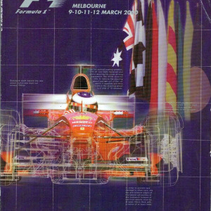2000 Australian Grand Prix program