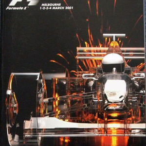 2001 Australian Grand Prix program
