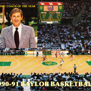 1990-91 Baylor Bears men's basketball media guide