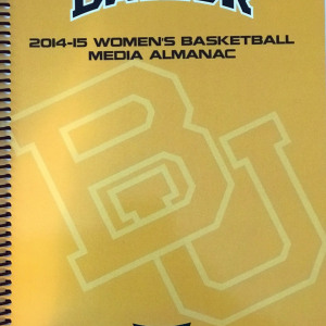2014-15 Baylor Bears women’s basketball media guide
