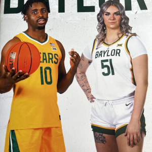 2022-23 Baylor Bears basketball yearbook