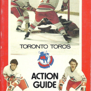 1975-76 Toronto Toros media guide