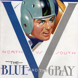 1942 Blue-Gray Football Classic program