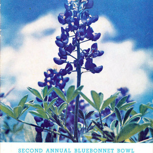 1960 Bluebonnet Bowl program