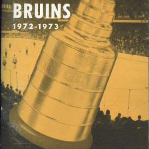 1972-73 Boston Bruins media guide