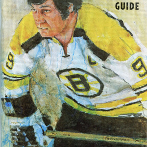 1974-75 Boston Bruins media guide