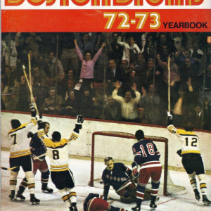 1972-73 Boston Bruins yearbook