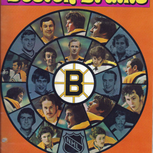 1973-74 Boston Bruins yearbook