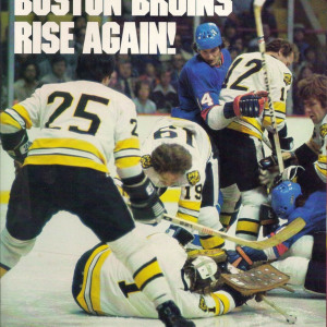 1977-78 Boston Bruins yearbook