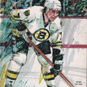 1980-81 Boston Bruins yearbook