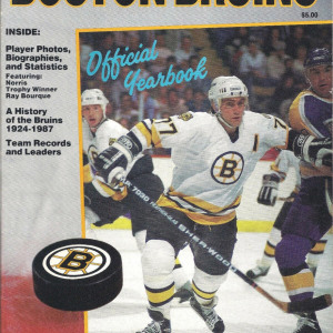 1987-88 Boston Bruins yearbook