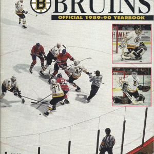 1989-90 Boston Bruins yearbook
