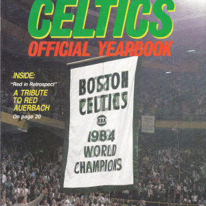 1984-85 Boston Celtics yearbook