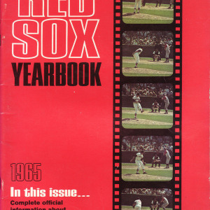 1965 Boston Red Sox yearbook