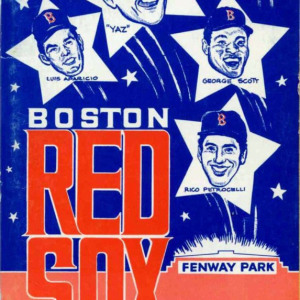 1971 Boston Red Sox media guide