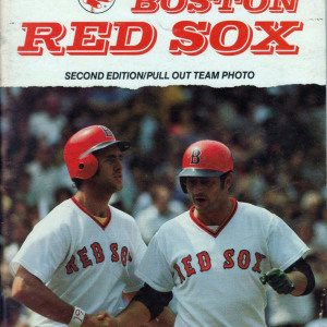 1977 Boston Red Sox yearbook