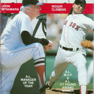 1987 Boston Red Sox media guide