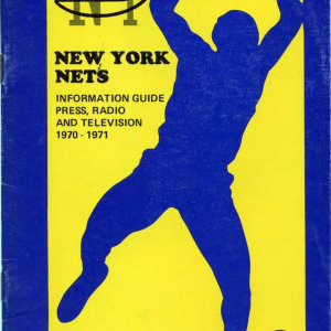 1970-71 New York Nets media guide