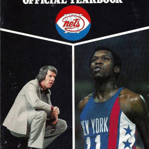 1976-77 New York Nets yearbook