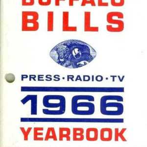 1966 Buffalo Bills media guide