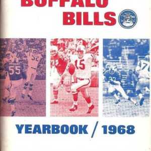 1968 Buffalo Bills media guide