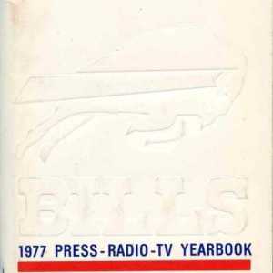 1977 Buffalo Bills media guide