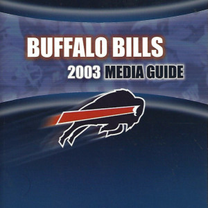 2003 Buffalo Bills media guide