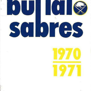 1970-71 Buffalo Sabres media guide