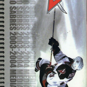 2003-04 Buffalo Sabres media guide