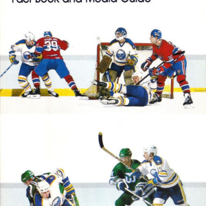 1986-87 Buffalo Sabres media guide/yearbook