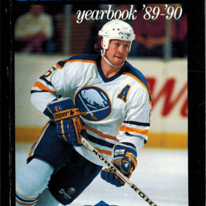 1989-90 Buffalo Sabres media guide/yearbook