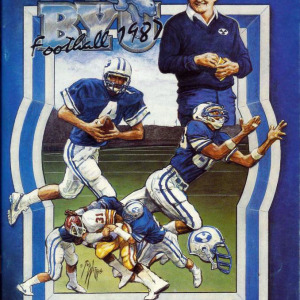 1987 BYU Cougars football media guide
