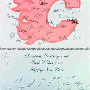 1999 Calgary Flames Christmas Card