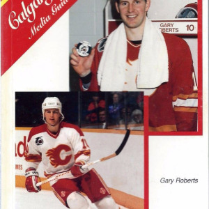 1992-93 Calgary Flames media guide