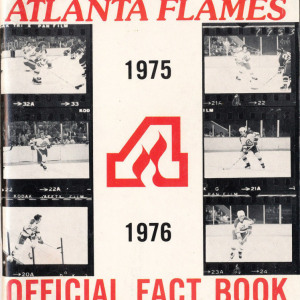 1975-76 Atlanta Flames media guide