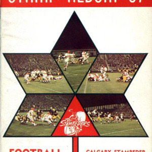 CFL Media Guide: Calgary Stampeders (1967)