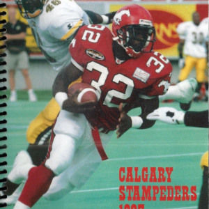 1997 Calgary Stampeders media guide