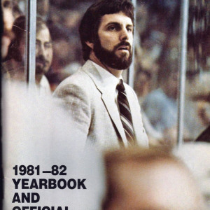 1981-82 Hartford Whalers media guide/yearbook
