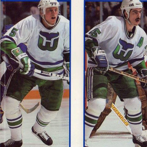 1988-89 Hartford Whalers media guide/yearbook
