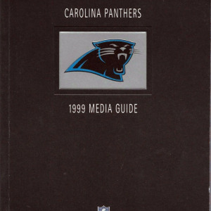 1999 Carolina Panthers media guide
