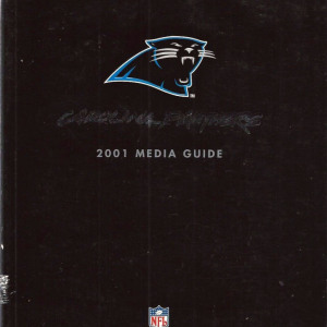 2001 Carolina Panthers media guide