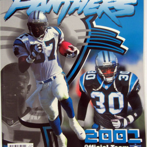 2001 Carolina Panthers yearbook