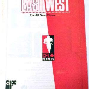 1976 CFL All-Star Game program