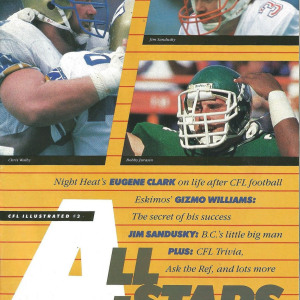 1988 CFL All-Star Game program