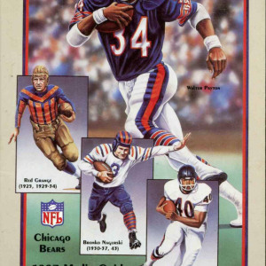 1987 Chicago Bears media guide