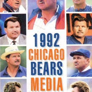1992 Chicago Bears media guide